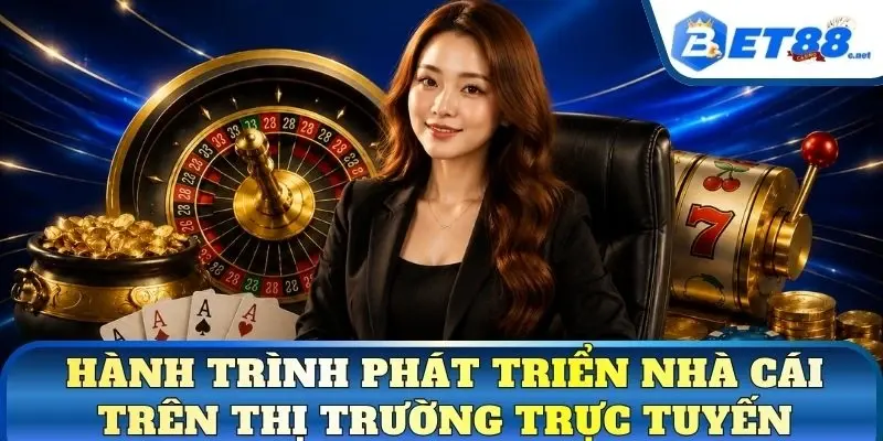 Hành trình phát triển nhà cái trên thị trường trực tuyến
